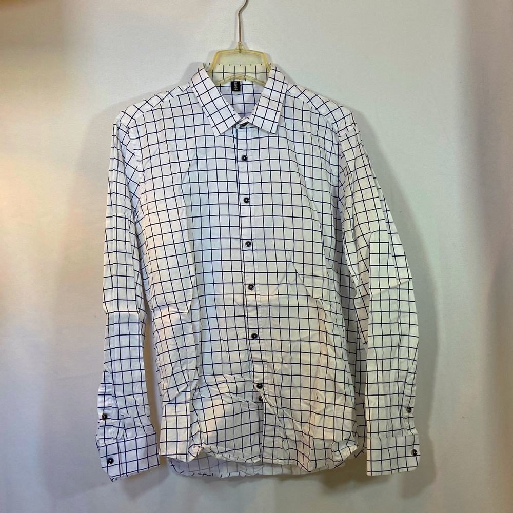 Men’s Brand Checkered Patterned Shirt